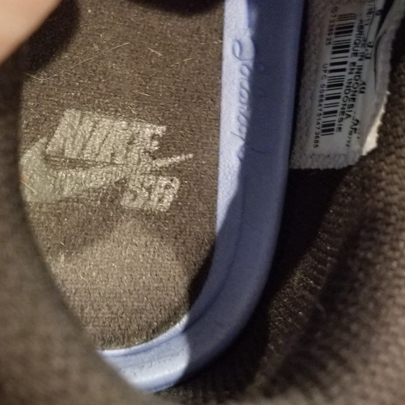 Nike SB Womens Shoes Size 8 Black Skater Skateboarding Uk Size 5.5 Sneaker - Picture 9 of 10